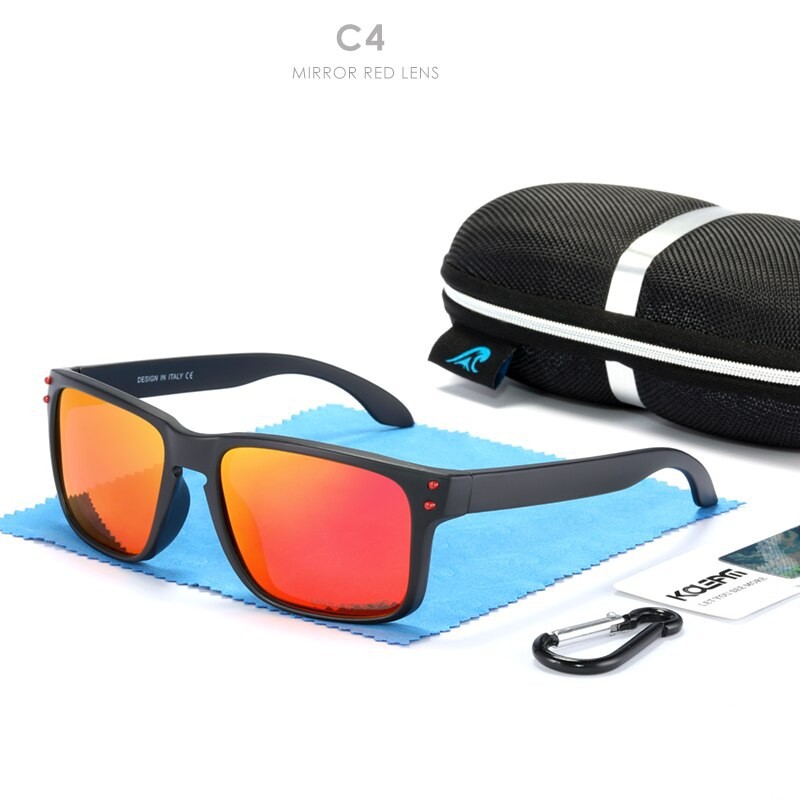 KADEAM UV400 Polarized Sunglasses KACAMATA LARI - RED