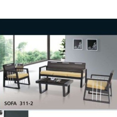 SOFA SIANTANO 311-2 KAYU SOLID + MEJA TAMU