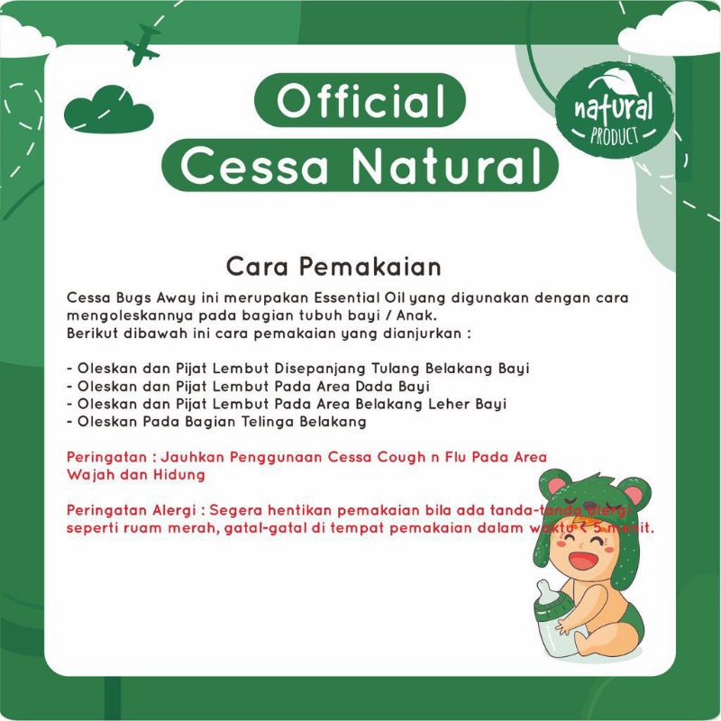 Cessa Baby Natural Essential Oil 8 ml