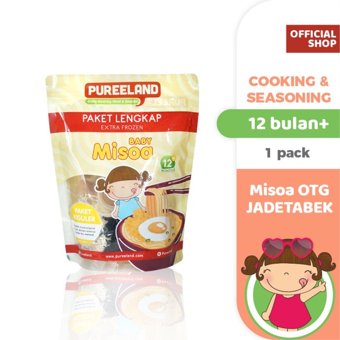 Pureeland Baby Misoa On The Go Jadetabek / Mpasi Bayi Organik