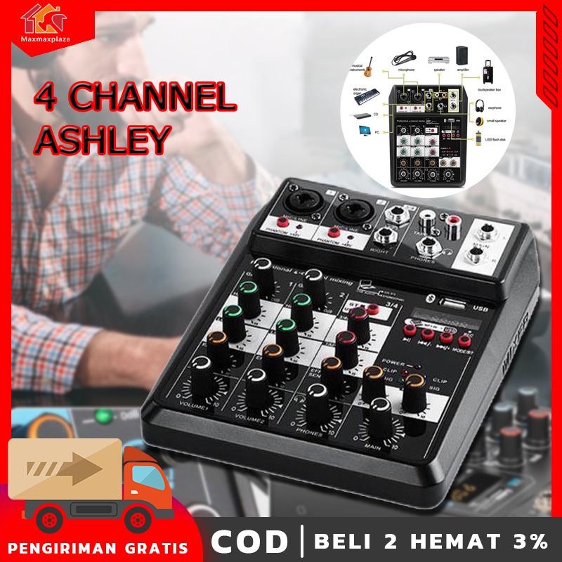 Jual Mixer Audio Electro Young M402 mixer mini speed up4 / Speed up 4