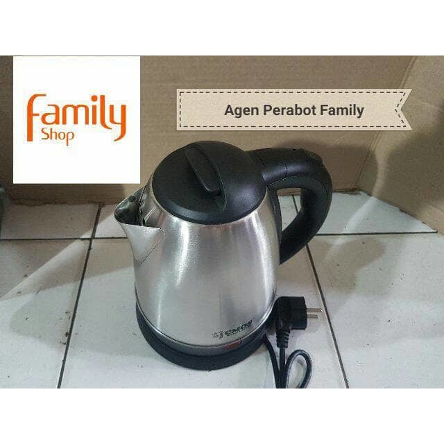 PRODUK TERLARIS CMOS TEKO LISTRIK / ELECTRIC KETTLE STAINLESS 1,5 L AWET BANGET