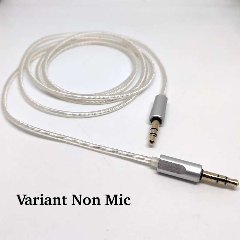 High Resolution Professional 3.5mm Aux Headphone Cable Silver Plated