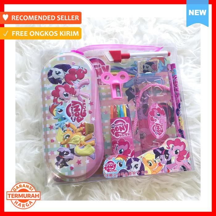 

Stationary Set Little Pony + White Board - Alat Tulis - Tempat Pensil