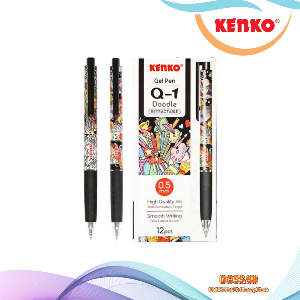 

BALLPOINT / PULPEN KENKO Q-1 DOODLE