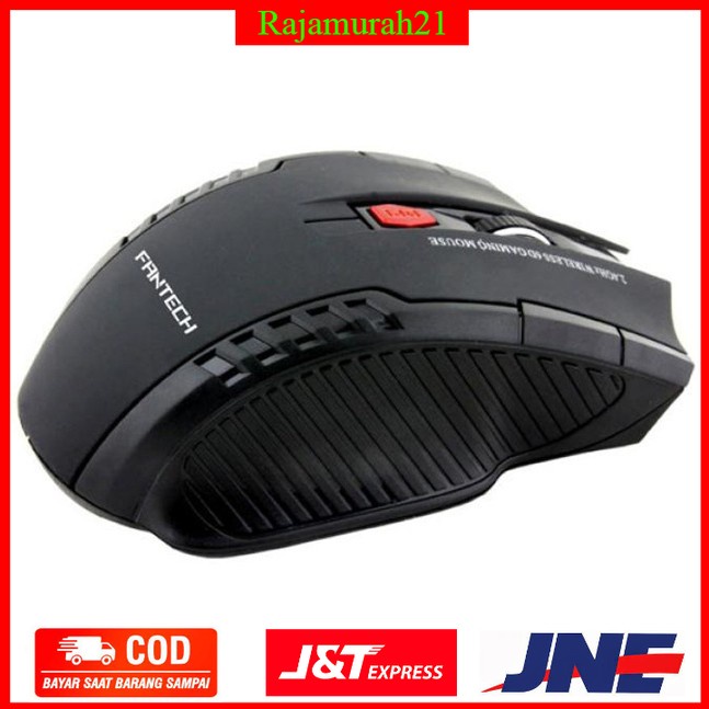 Fantech Gaming Mouse Wireless 2000 DPI - OMMS0WBK