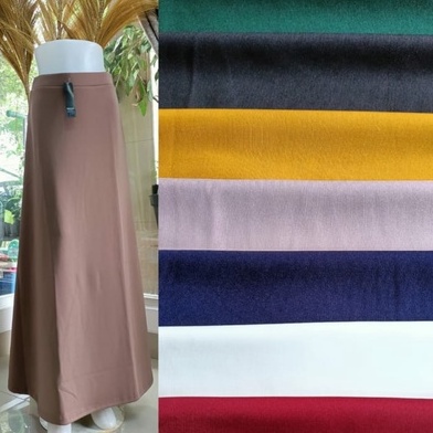 ROK A LINE SCUBA | ROK LEBAR | SCUBA TEBAL | ROK SCUBA | ROK CASUAL | ROK A