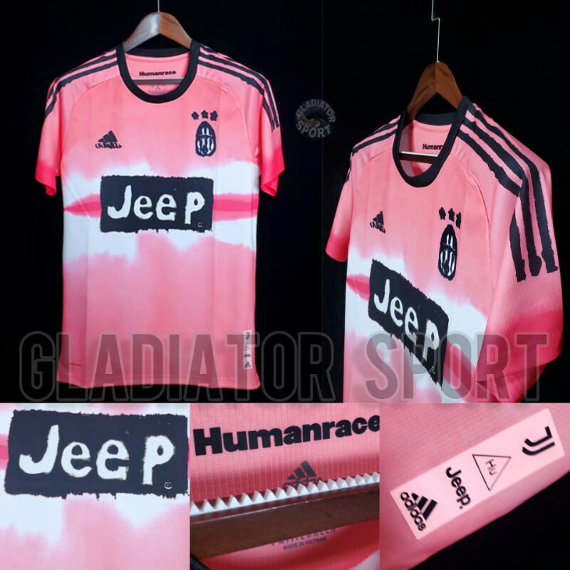 Jersey Pink Cristiano Ronaldo Special Editions HUMAN RACE 2020-2021 Grade Original