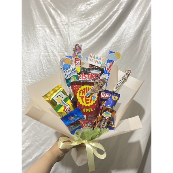 

Bouquet / buket snack murah