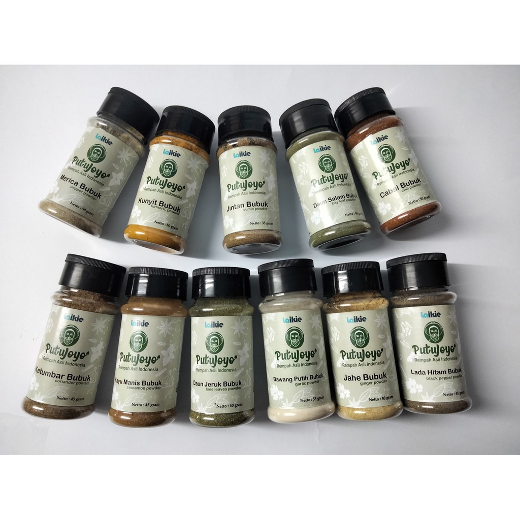 

PutuJoyo - Aneka Bumbu & Rempah - Rempah Bubuk Alami Tanpa Bahan Tambahan