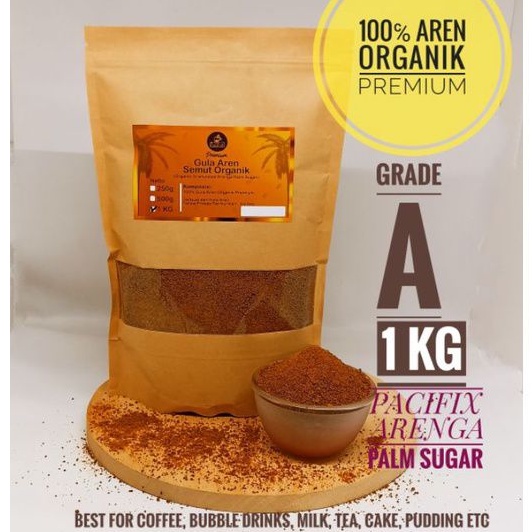 

Gula aren semut asli organik 1 kg / grade A / palm sugar premium / gula aren bubuk