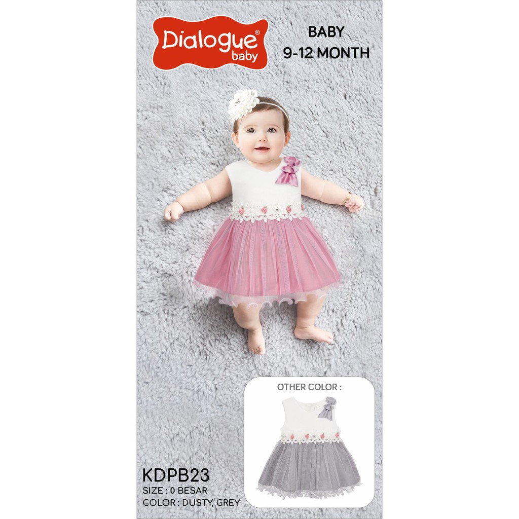 DRESS BAYI 9-12BLN DIALOGUE HESYA KDPB023