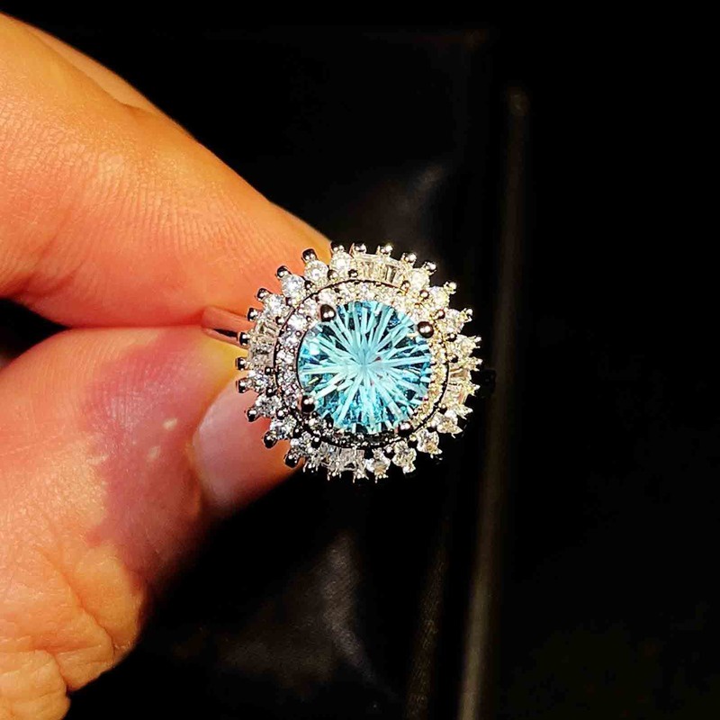 New Luxury Full Diamond Moissanite 2 Karat Necklace
