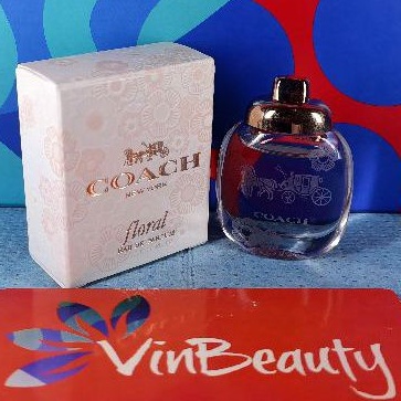 Miniatur Parfum OriginaL Coach New York Floral EDP 4.5 ml For Women Murah