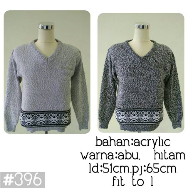 Mantel sweater pria