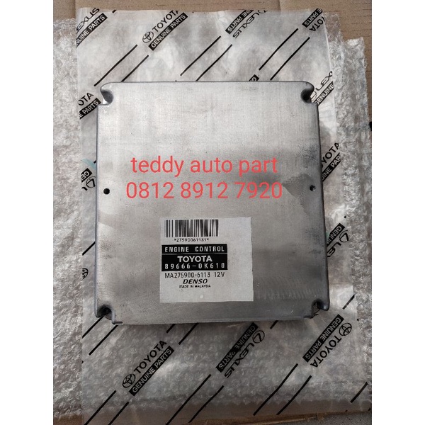 Ecu Computer fortuner vnt matic diesel 2012-2015 89666-0K660 subt 89666-0K610 original