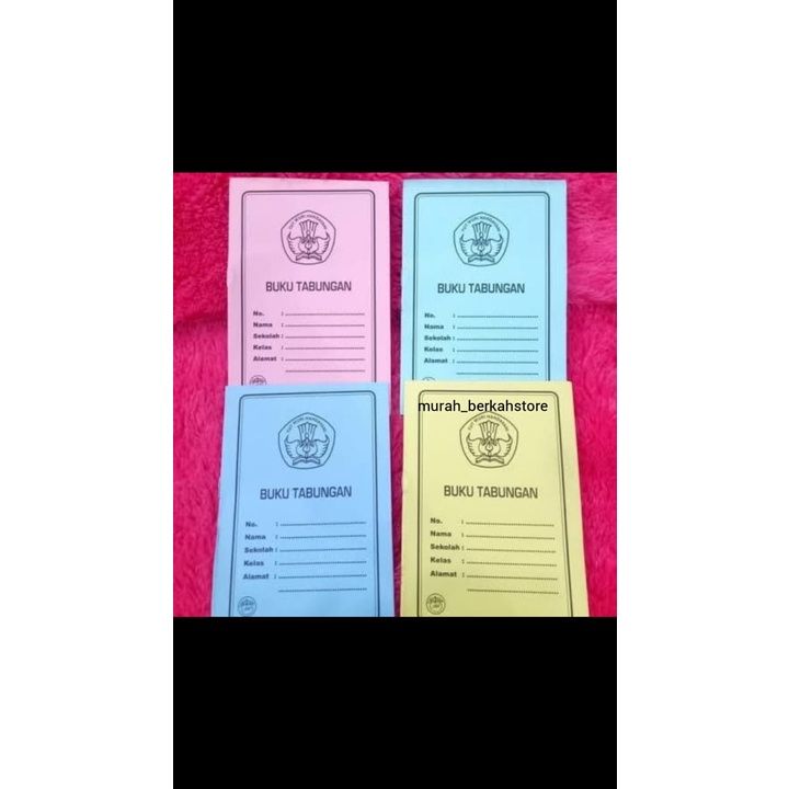 

BUkU TABUNGAN SEkOLAH