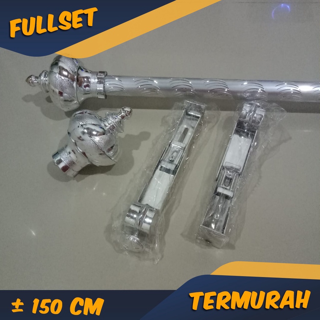BESI GORDEN / TIANG GORDEN / BATANG GORDEN / BATANG GORDEN FULL SET / MOTIF URIL / -+ 1,5 METER