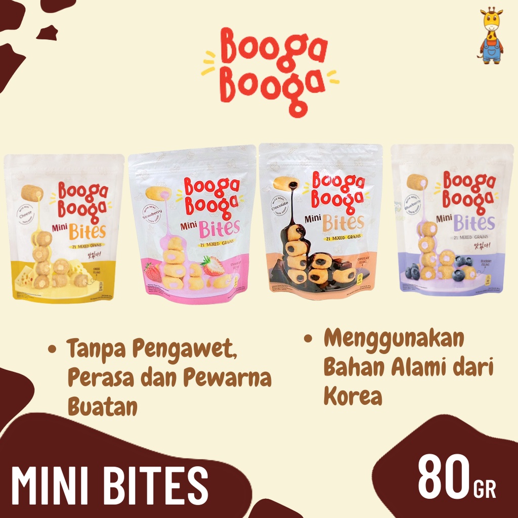 Booga Booga Mini Bites 80gr