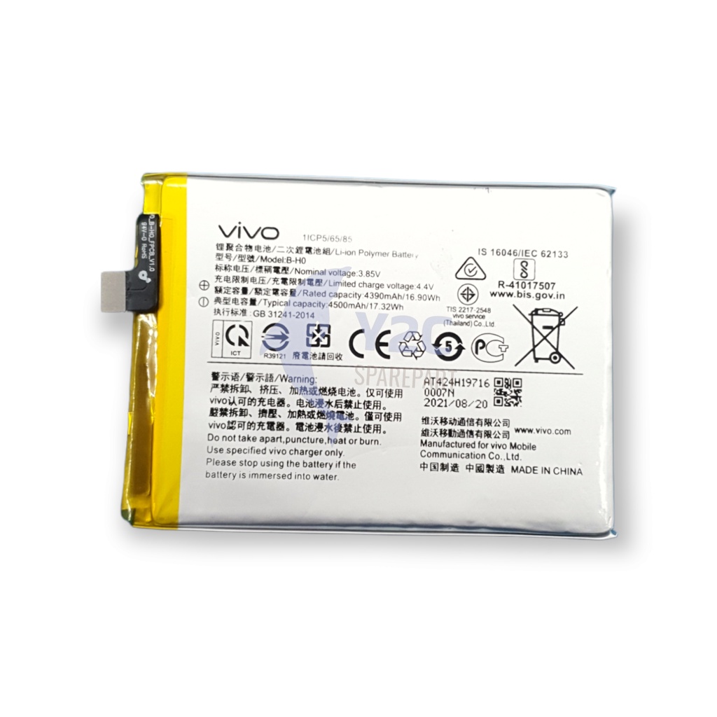 BATERAI VIVO S1 / B-H0 ORIGINAL OEM / BATRE BATERE BATRAI BATREI