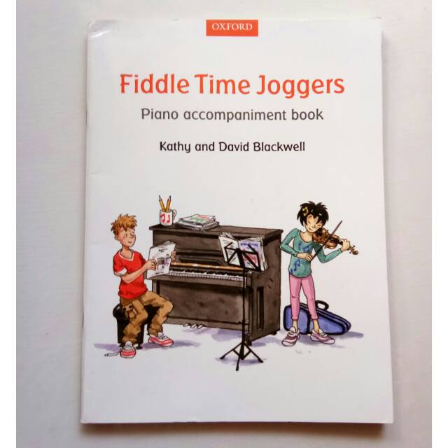 Piano accompaniment book for Fiddle Time Joggers buku iringan piano