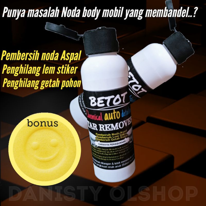 Tar Remover Pembersih Noda Aspal - Penghilang Bekas Lem Stiker - Getah Pohon betot