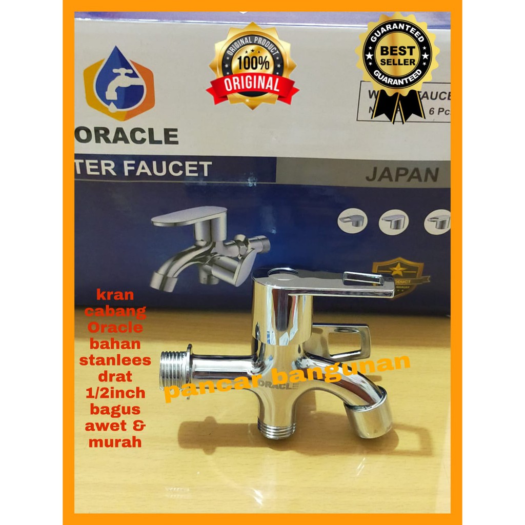 KRAN AIR CABANG DUA ORACLE - KRAN AIR ENGKOL CABANG 2 STAINLESS ORACLE - KRAN CABANG STAINLESS DOUBL