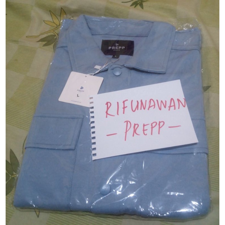 Shaket Jacket Preppstudio (M) (Faded Blue)