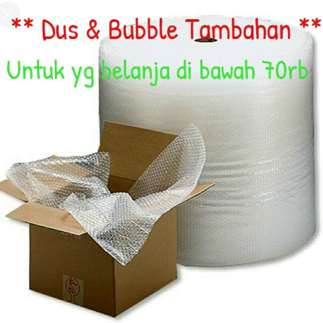 

Dus & Bubble Packing || KERTAS KADO