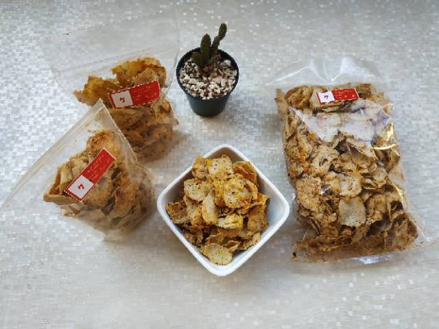 Basreng Tipis Krispy Gurih Renyah Pedas Asin 1kg-1