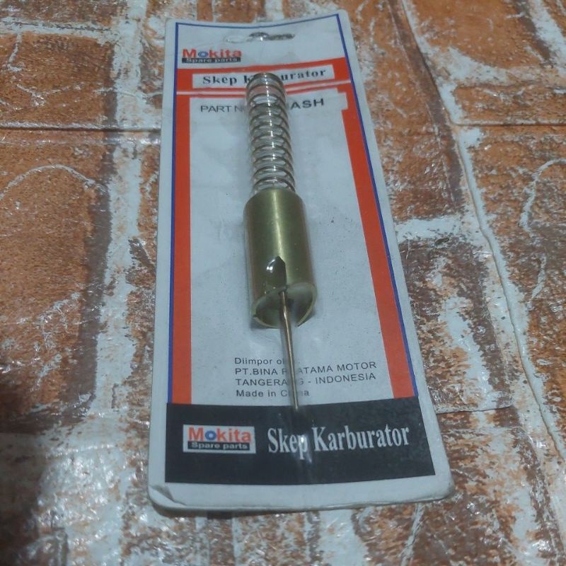 skep karburator smash,skep + per skep + jarum skep suzuki smash