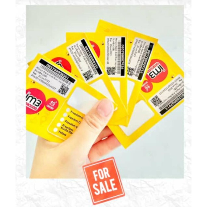 KARTU PERDANA KUOTA INDOSAT 150GB