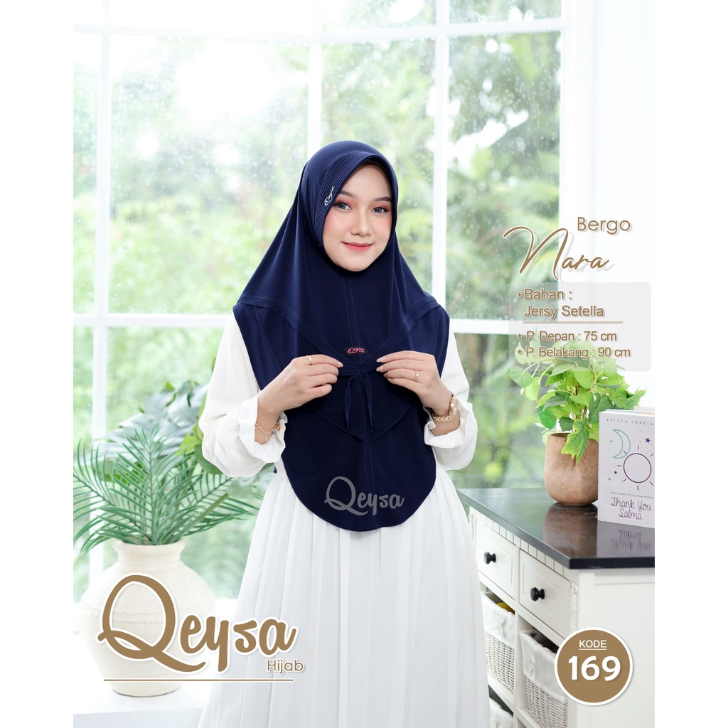 QEYSA - Bergo Nara Instan Hijab