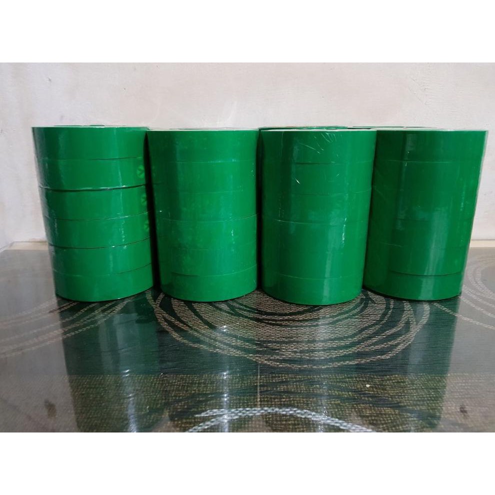 

ISOLASI WARNA HIJAU 1 INCH - ISOLASI WARNA HIJAU 24 MM