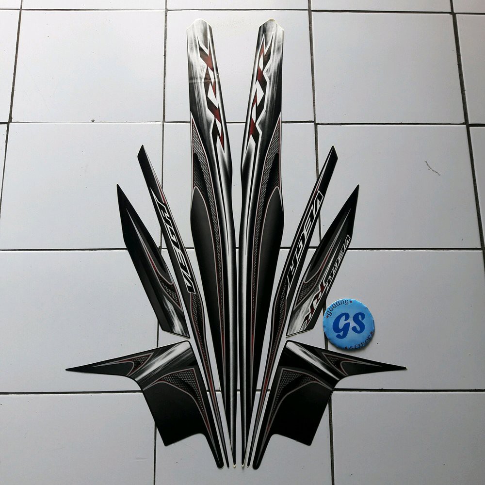 striping vega rr 2013 hitam