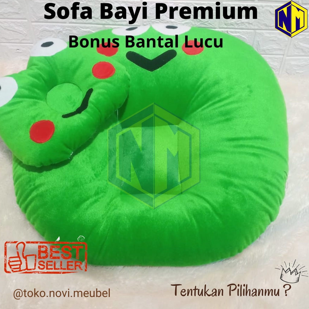 Sofa Bayi / Sofa Bayi Multifungsi / Sofa Bayi Jumbo Premium / Sofa Bayi Full Velboa / Sofa Bayi Imut