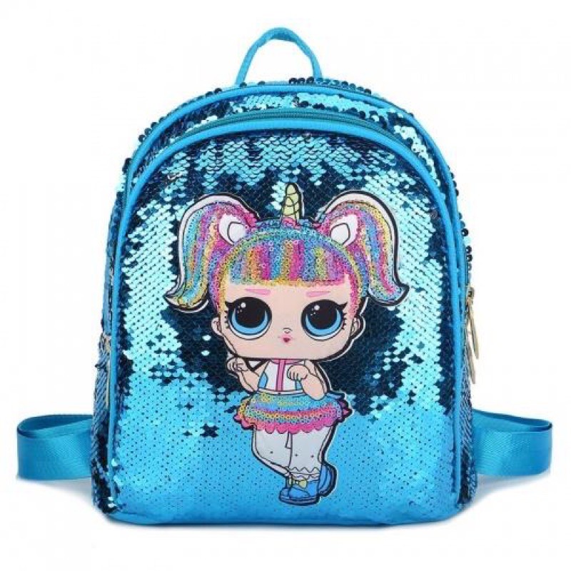 Tas Anak Perempuan Cantik Murah Lucu Motif SEQUIN LOL TAS Tas Anak Perempuan Cantik Murah Lucu Motif SEQUIN LOL TAS