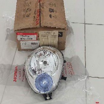 Lampu Depan Reflektor Depan Scoopy Lama Karbu 33110-KYT-941 Ori Ahm