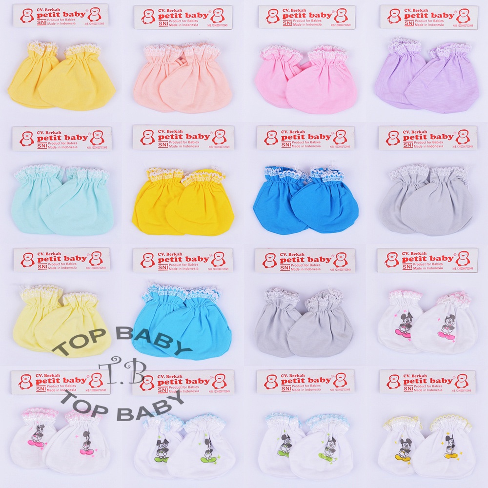 Sarung Tangan Dan Kaos Kaki Bayi 1 Set Petit Baby - 4592