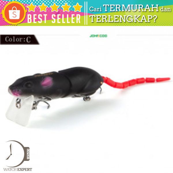 Umpan Pancing Bentuk Tikus Bionic Hard Bait 15.5 grams - JOHNCOO JC -160 Mix Color