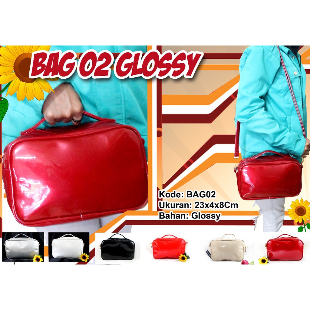 PROMO / DISKON /TAS WANITA TERMURAH /TAS CANTIK BAHAN GLOSSY BRAND GOODBOYS