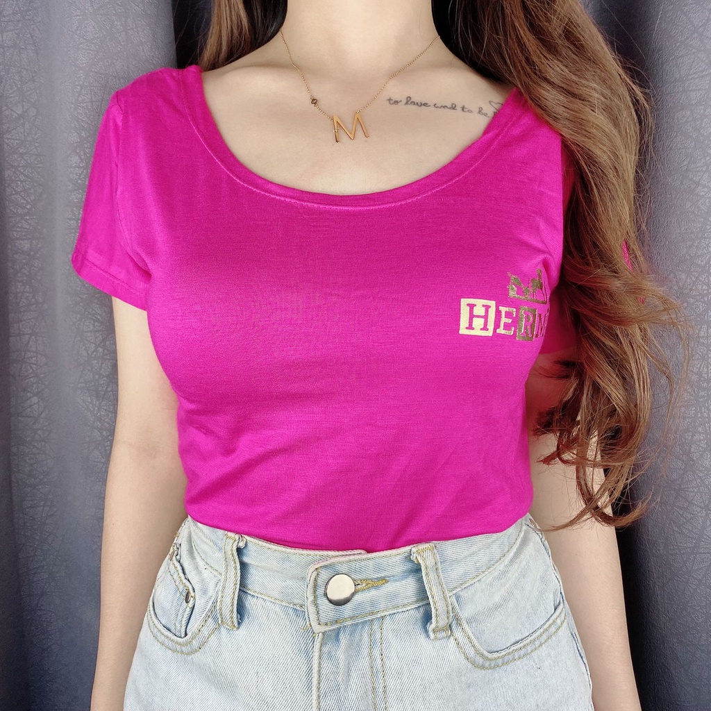 Crop top Hme / Crop top wanita / VIMEL COLLECTION