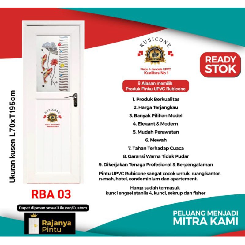 Pintu Upvc Rubicon RBA 03