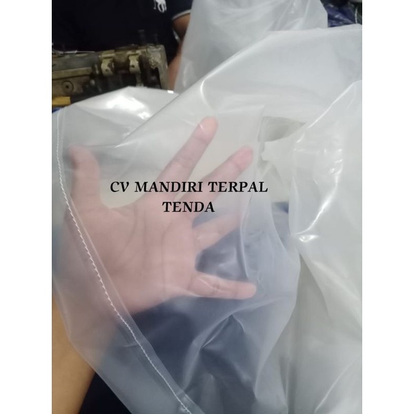 PLASTIK UV TRANSPARAN LEBAR 4 METER200 MICRON 14%