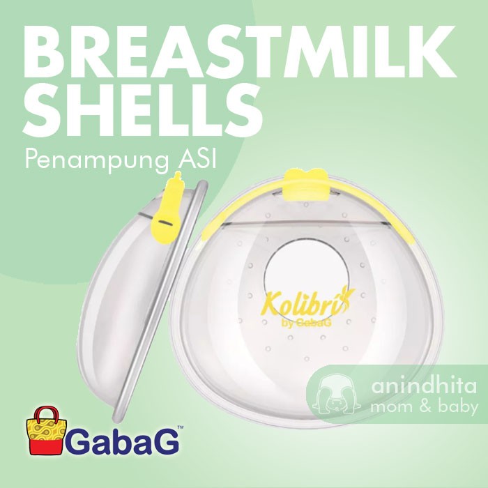GABAG - Breastmilk Shells penampung LDR ASI breast shell