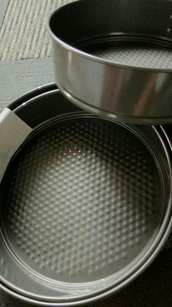 Loyang Bongkar Pasang Teflon Set 3 Pcs / Spring Foam Pan / Loyang Cake Kue Bolu