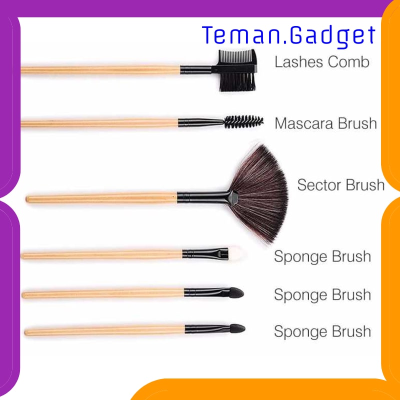 TG-FE108 BIUTTE.CO BRUSH MAKE UP 32 SET DENGAN POUCH - MAG5168