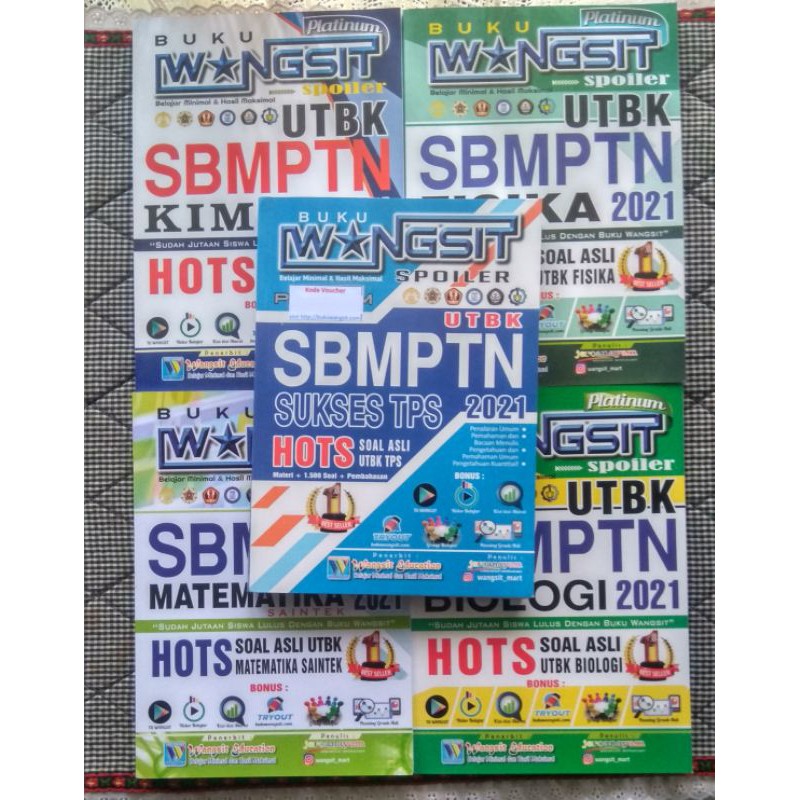PAKET PLATINUM SAINTEK WANGSIT 2021 TPS TKA BIOLOGI FISIKA KIMIA MATEMATIKA