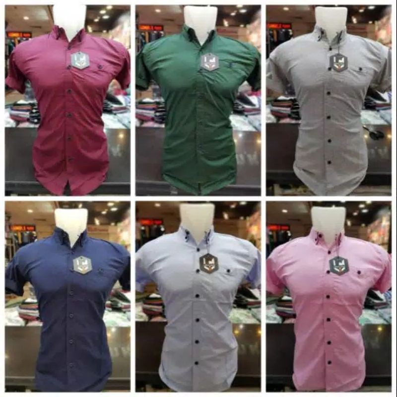 kemeja polos /kemeja pria / kemeja batik polos / kemeja couple