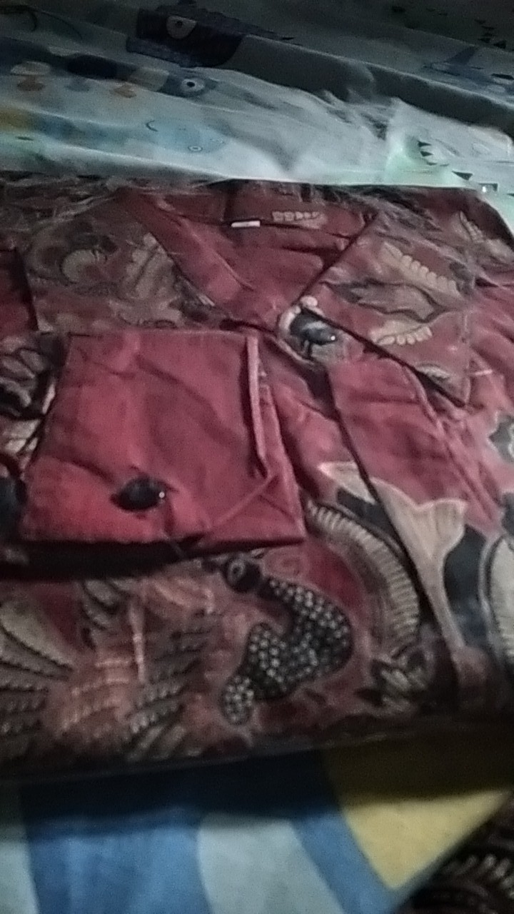 Baju Batik Pria Slimfit Reguler Lengan Panjang Ob 514